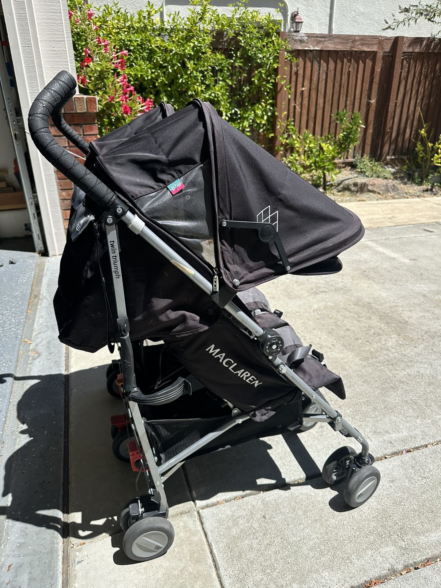 Maclaren Double Stroller