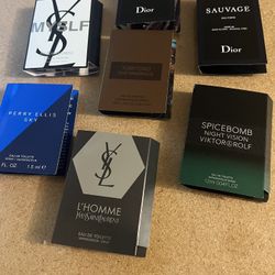 EAU DE TOILETTE SPRAY / VAPORISATEUR.  For  men Sample Size 