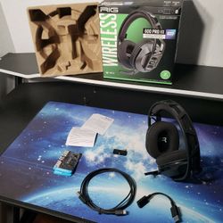 New RIG 600 PRO HX Dual Wireless Universal Gaming Headset W/ Bluetooth for Xbox Series X|S, Xbox One, Playstation PS4, PS5, Nintendo Switch, PC, USB &
