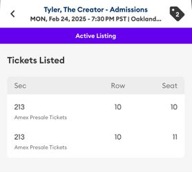 Tyler The creator concert Tickets Oakland