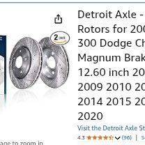 Detroit Axle Front Brake Rotors