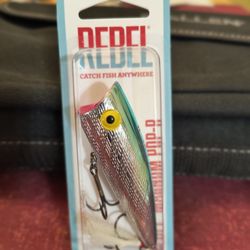 FISHING REBEL POPPER SILVER BLUE 