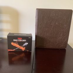 D&D MAGIC ITEM CARD and FORGED CARD ORGANIZER 