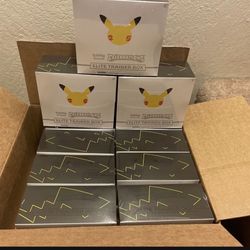 🔥🙌🏼POKEMON  CELEBRATION ETB🙌🏼🔥