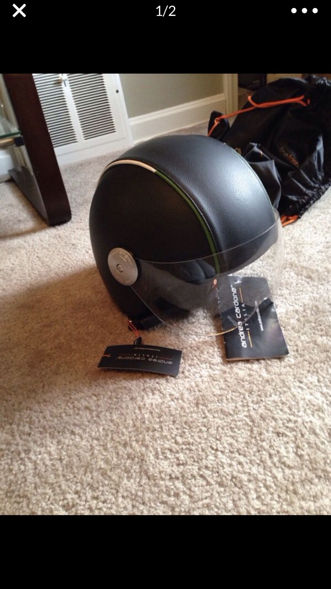 Andrea Cardone motorcycle helmet