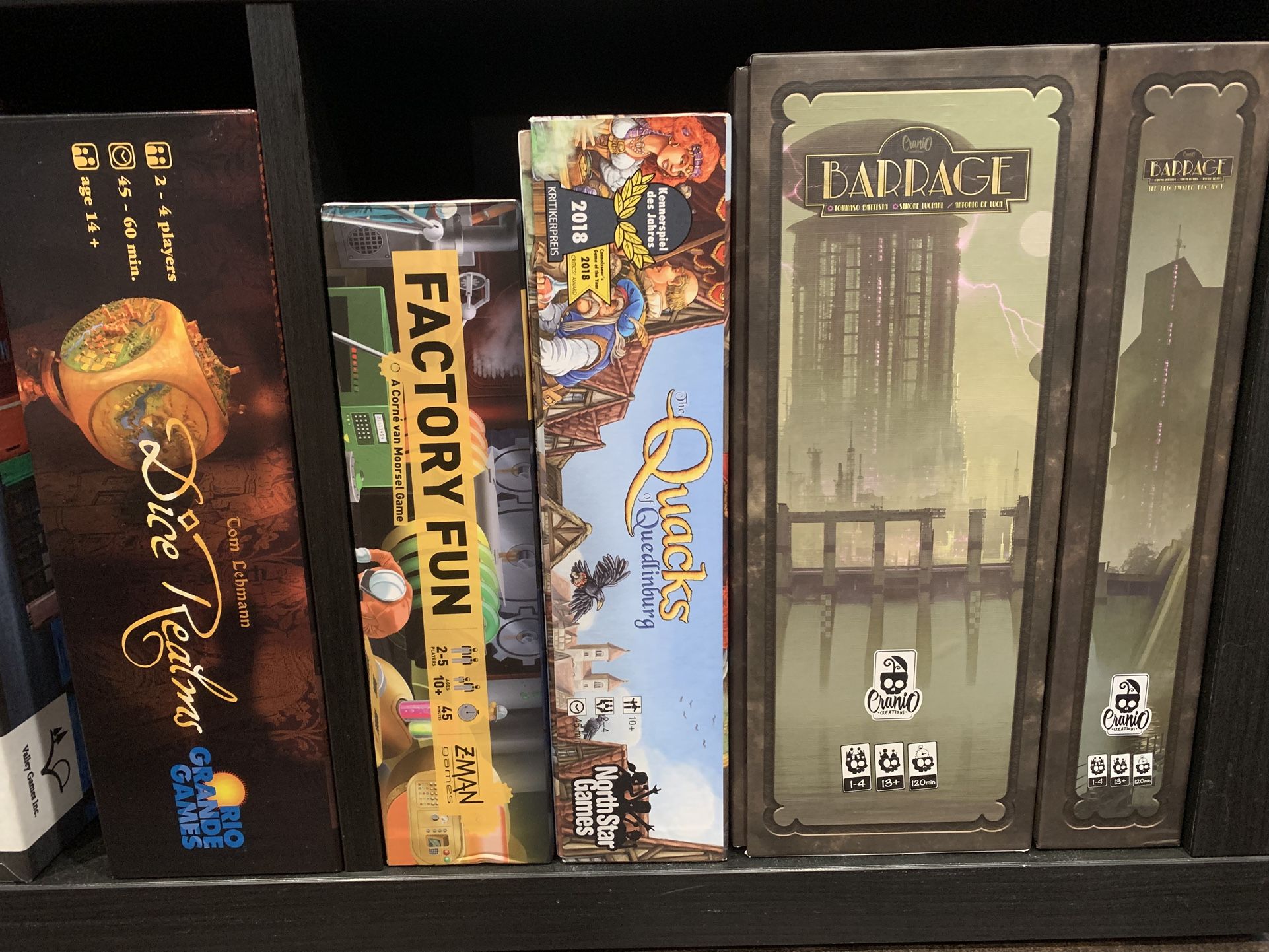 Selling Various Board Games
