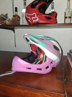 Bike full face kids helmet