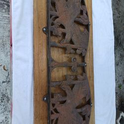 Vintage Cast Iron Wall Decor
