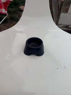 Hamster plastic bowl