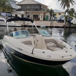 SEARAY sundeck 200 Brand New Motor 5.7 Merc Brand New Everything Trailer Included