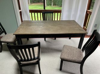 Table and chair