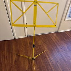 Music sheet stand 3ft compact foldable