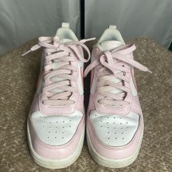 Nike Court Borough Low Sneakers – Pink/White