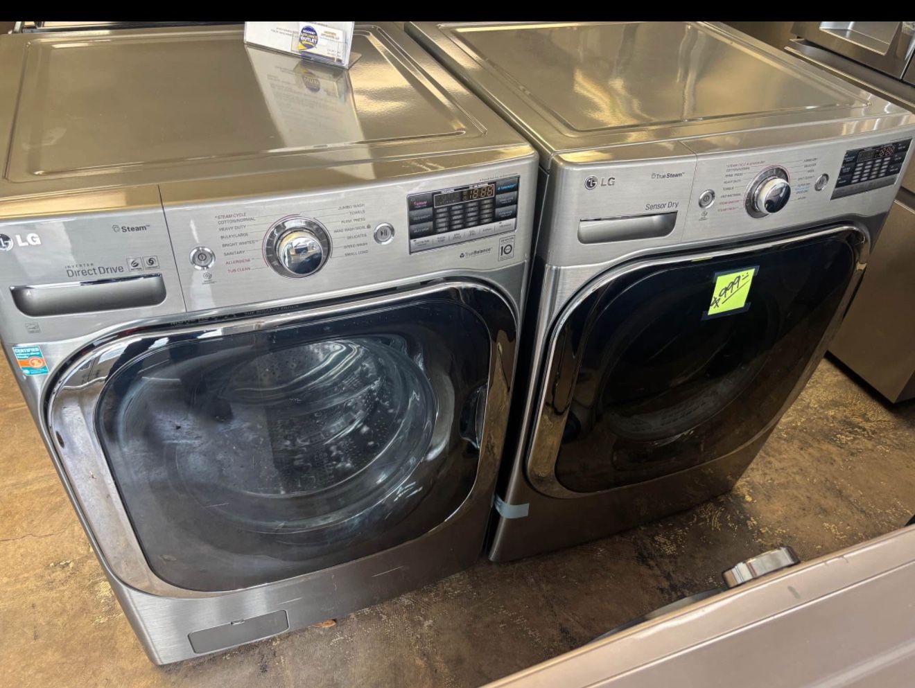 LG Washer And Dryer
