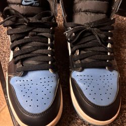 Black Blue & White Jordan 1