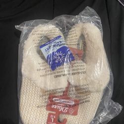 Delux Memory foam women's slippers 9-10 New In Bag Still 