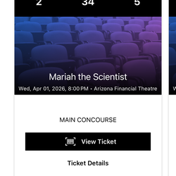 Mariah The Scientist Tour Tickets