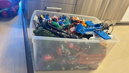 Huge Kids Toy Lot – 100+ Cars, Action Figures, Vehicles & More