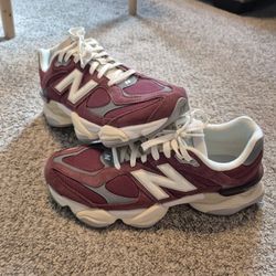 New Balance 9060 Maroon Size 10.5
