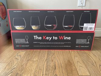 Riedel  Wine Glasses 2 Complete Sets New 