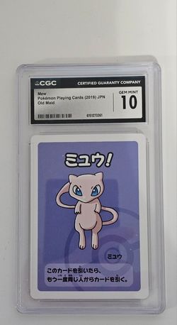 2019 Mew Old Maid Japanese red back, cgc 10