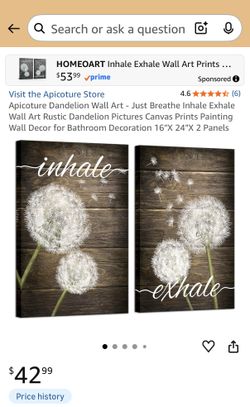 Apicoture Dandelion Wall Art