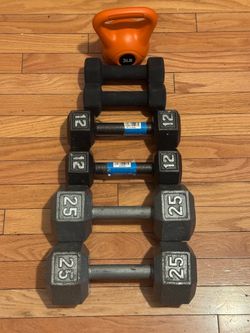 Weights dumbbell kettle