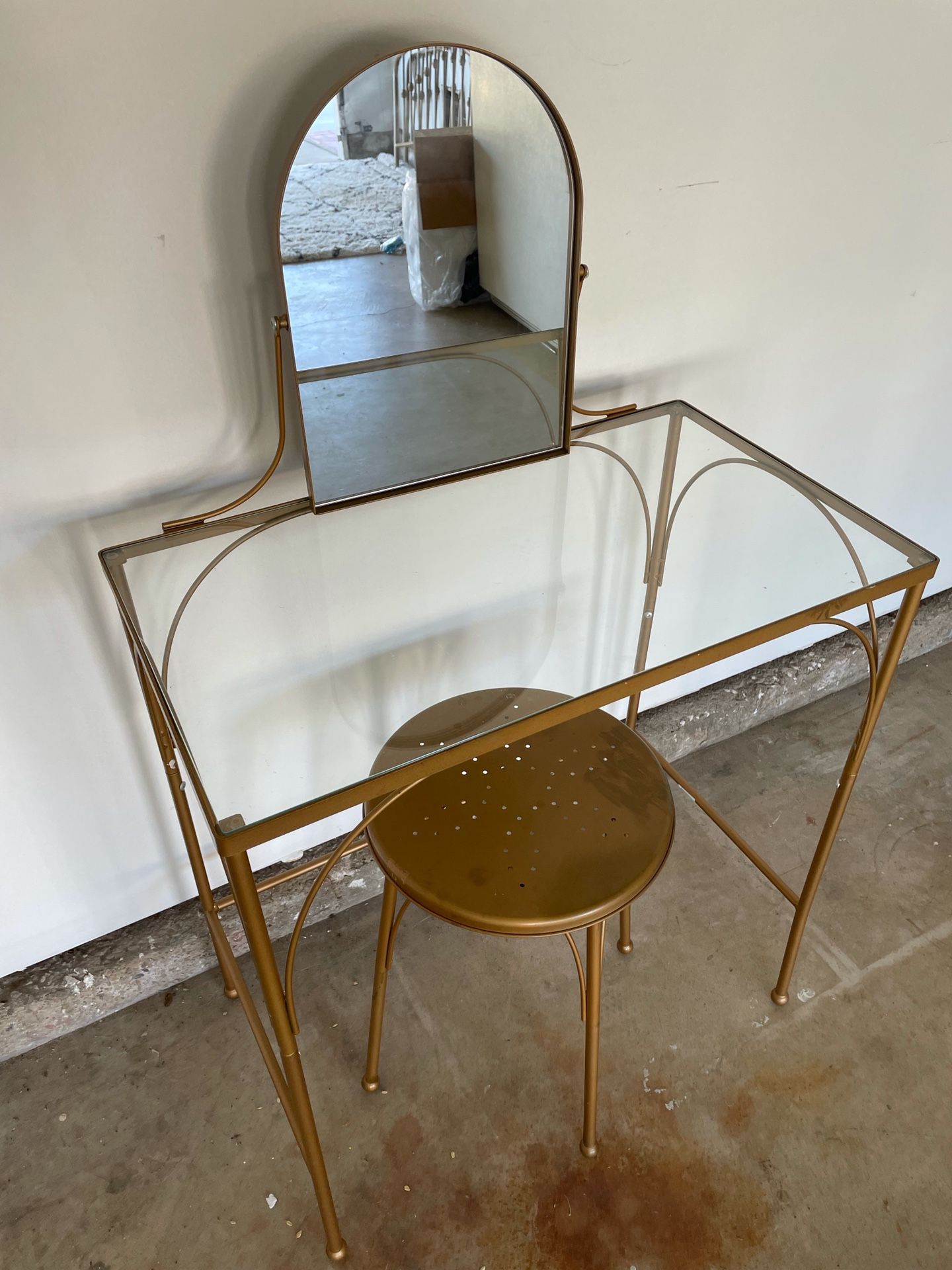 Urban Outfitters Kamala Vanity + Stool
