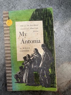 My Antonia by Willa Cather Paperback