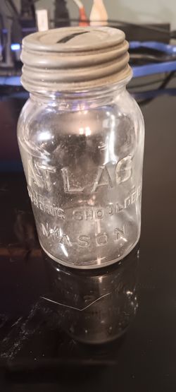 ATLAS MASON JAR BANK