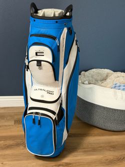 Cobra Ultralight Pro Cart Golf Bag (Blue / White / Black)
