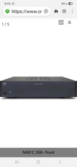 NAD C268 Two Channel Audiophile Amplifier