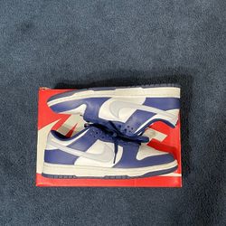 Nike Dunks "Deep Royal blue Football Grey men’s 10.5