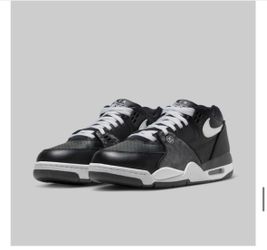 Nike x Stüssy Air Flight 89 SP Black/White – Size 9