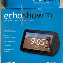 Echo Show 5, With Stand