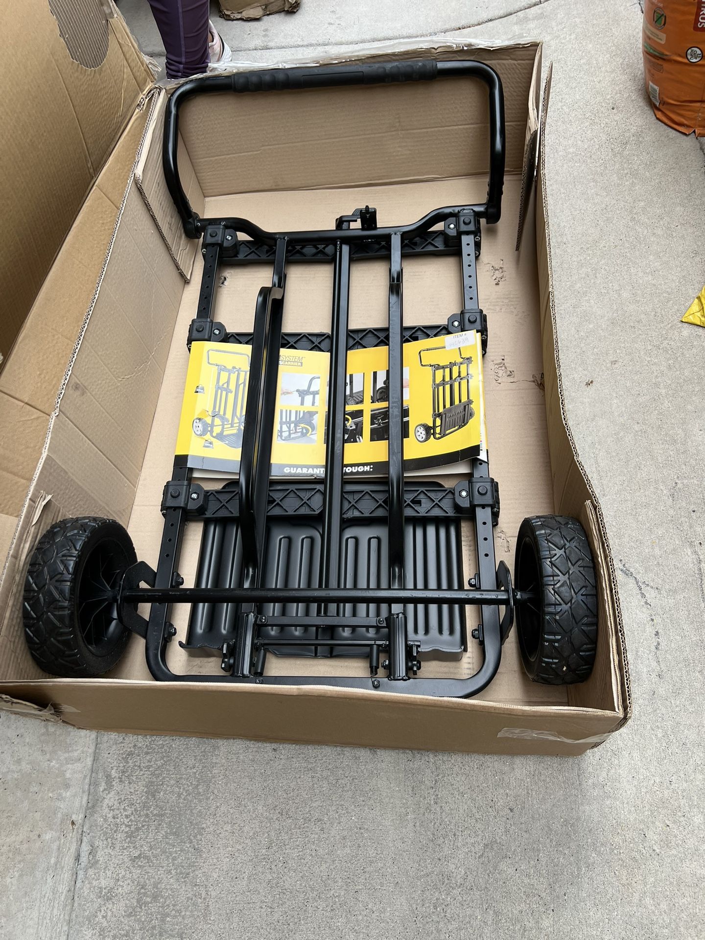 New Dewalt Tough Packout Dolly