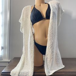 Handmade Knitted Cover Up 🤍