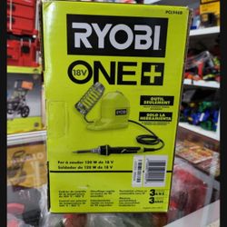 RYOBI 18V CORDLESS 120W SOLDERING IRON 