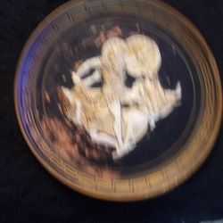 Hand Painted Plate Made In Greece Vintage Plate