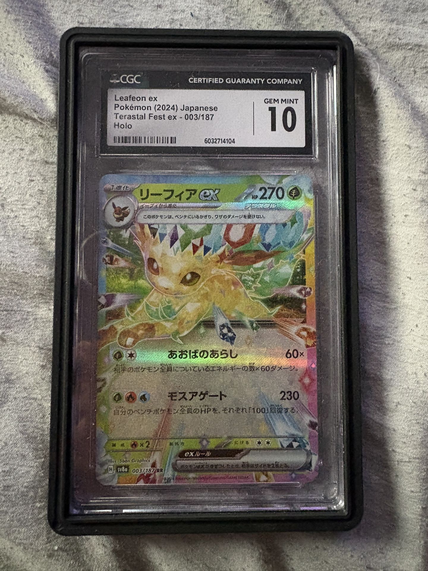 Leafeon Cgc 10