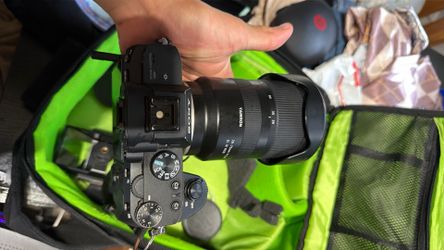 Sony A7iii with tamron lens