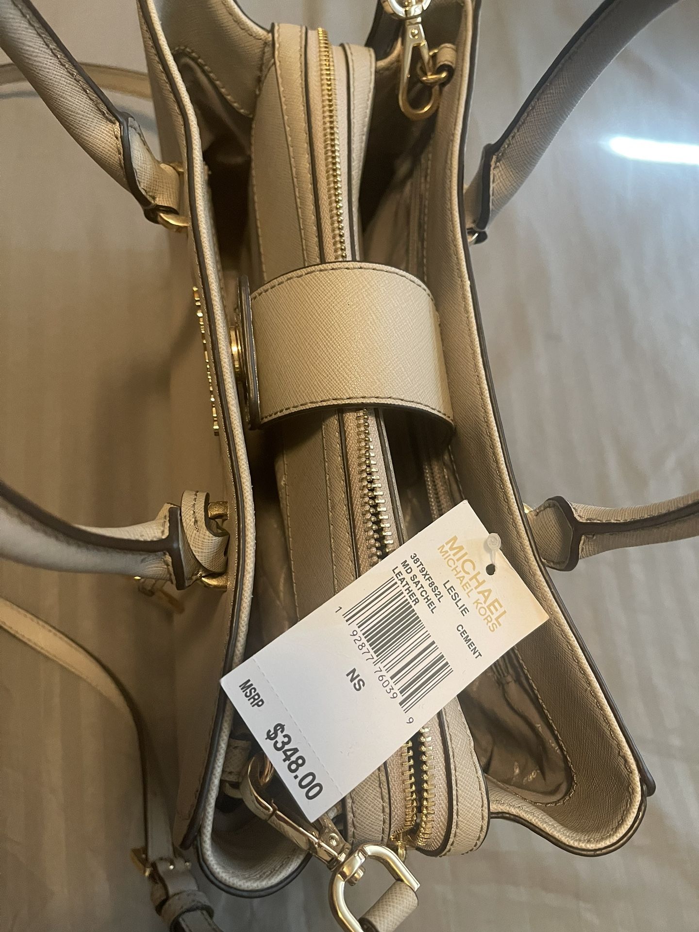 Michael kors top leslie handbag