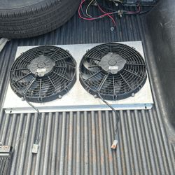 Dual Electric Fans And Shroud