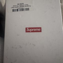 Black & Red Supreme Belts 