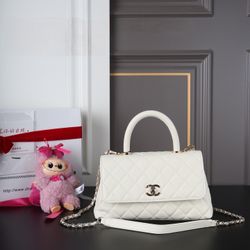 Coco Handle 25P Chain Bag 
