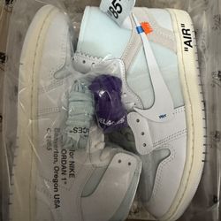 Jordan 1 High Alaska 9.5 V.A.A Virgil 
