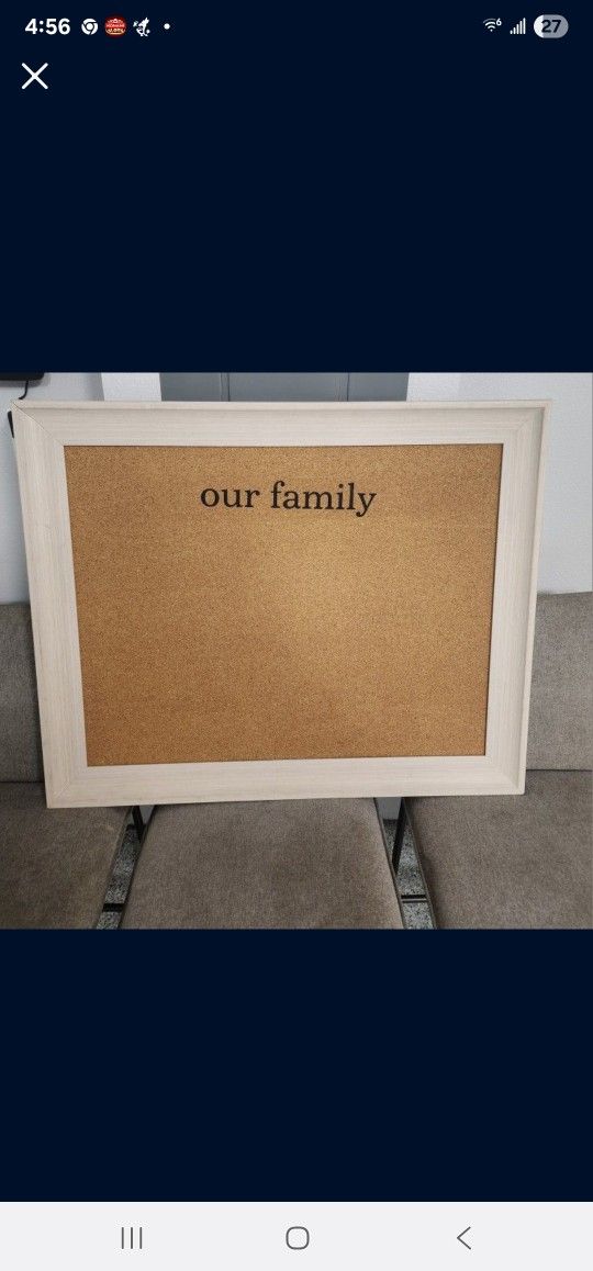 Framed Peg Board