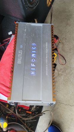 Hifonics Amplifier 2400 watts