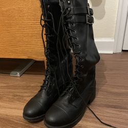Lace Up Boots