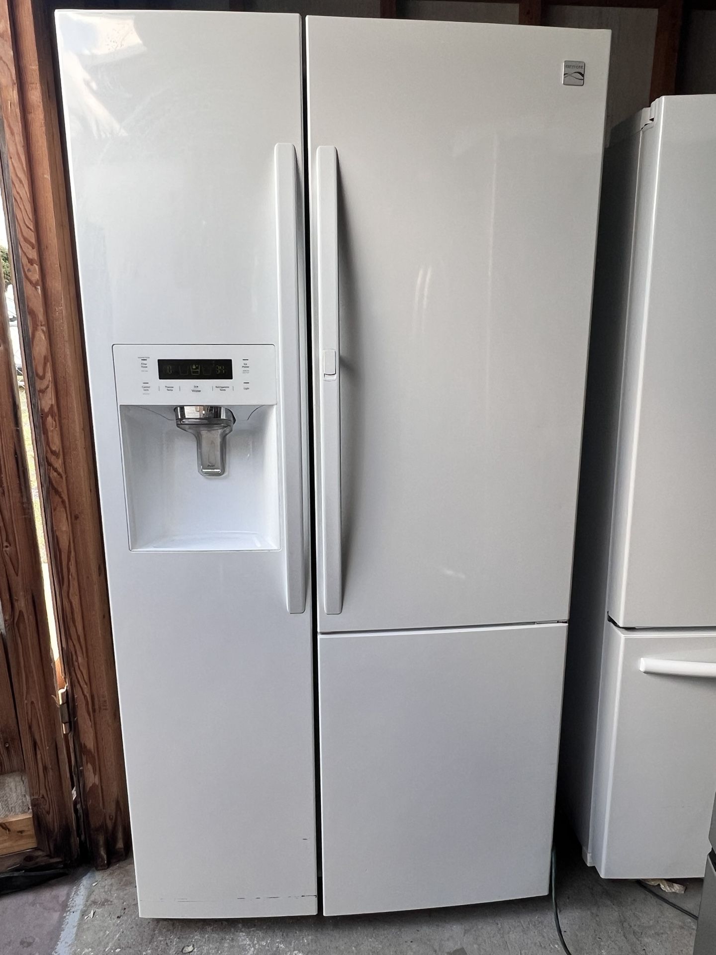 36β Kenmore White Side By Side Refrigerator DELIVERY AVAILABLE π